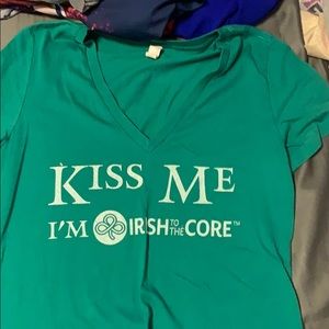 Green Irish t-shirt